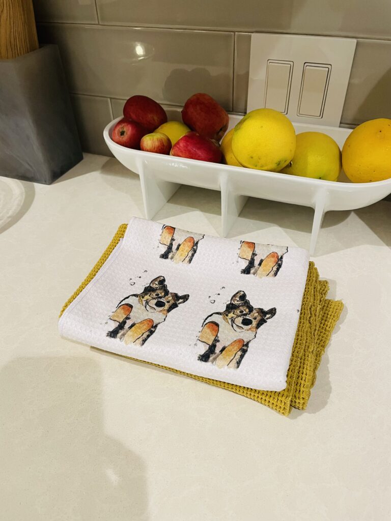 Custom Pet Kitchen Towel
